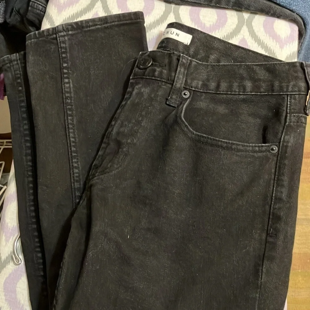 PacSun black cotton denim jeans 30 X 32 slim fit